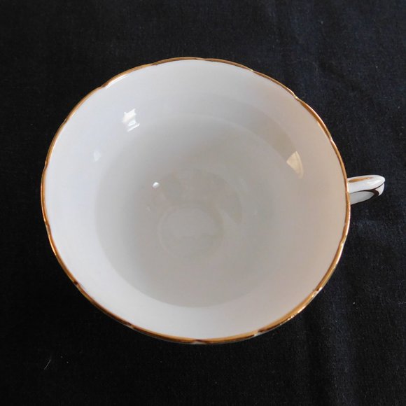 1953 Queen Elizabeth II Coronation Crested Portrait Rosina Bone China Cup Saucer - Picture 8 of 9